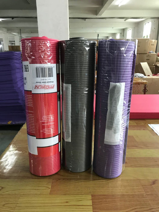 Yoga Mat NBR Yoga Mat Striped Yoga Mat