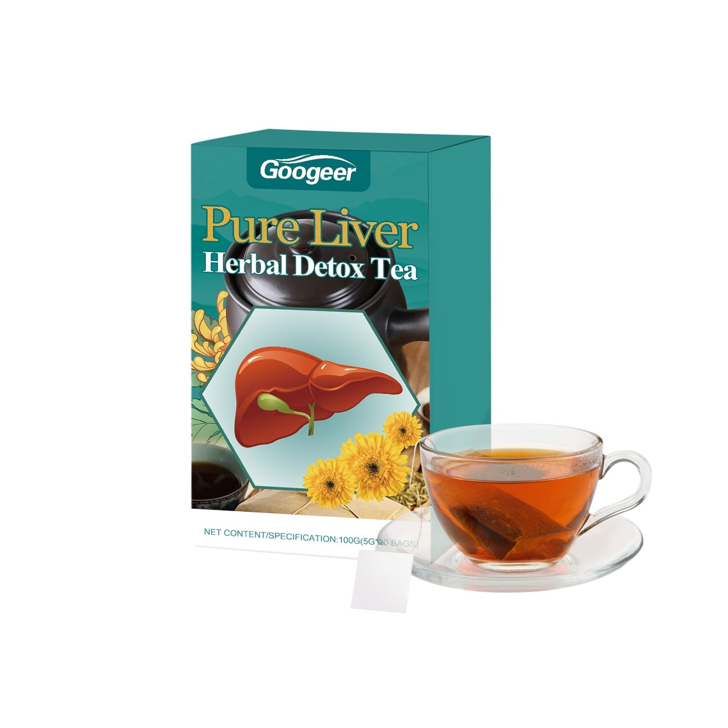 Pure Liver Herbal Detox Tea