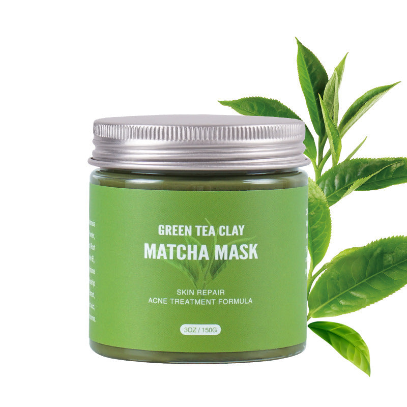 Matcha Mud Mask Balance Grease Green Tea Refreshing Cleansing Sun Damage